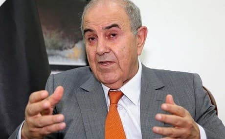 Ayad Allawi, the secular Shiite leader of the Sunni-backed Wataniya coalition. File photo: AFP