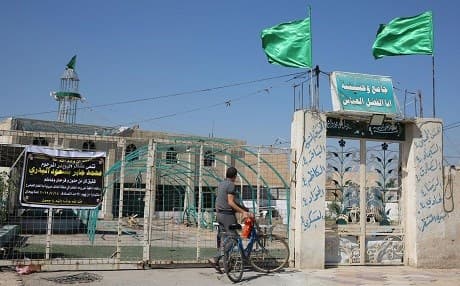Abu al-Fadhel al-Abbas mosque compound in al-Turath district, southwest Baghdad. Photo: AFP