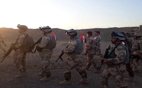 Soldiers prepare for action in the Iraqi province of Diyala on August 6, 2019. Photo: Iraqi Ministry of Defense