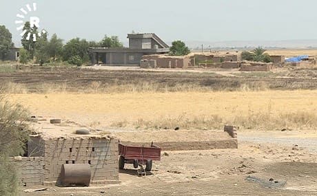 Kakais from this village in Daquq, southern Kirkuk, traveled to Baghdad last week to beg for more protection from a resurgent Islamic State. Photo: Rudaw TV