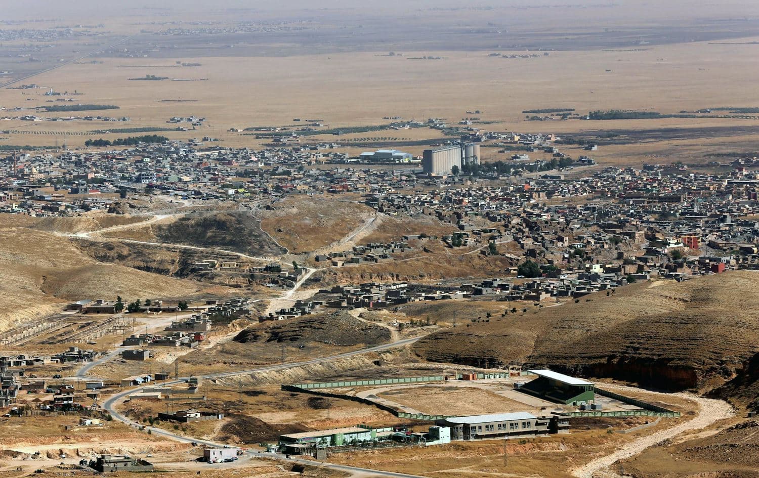 The town of Sinjar is considered part of the Yezidi heartland. File photo: AFP / Safin Hamed