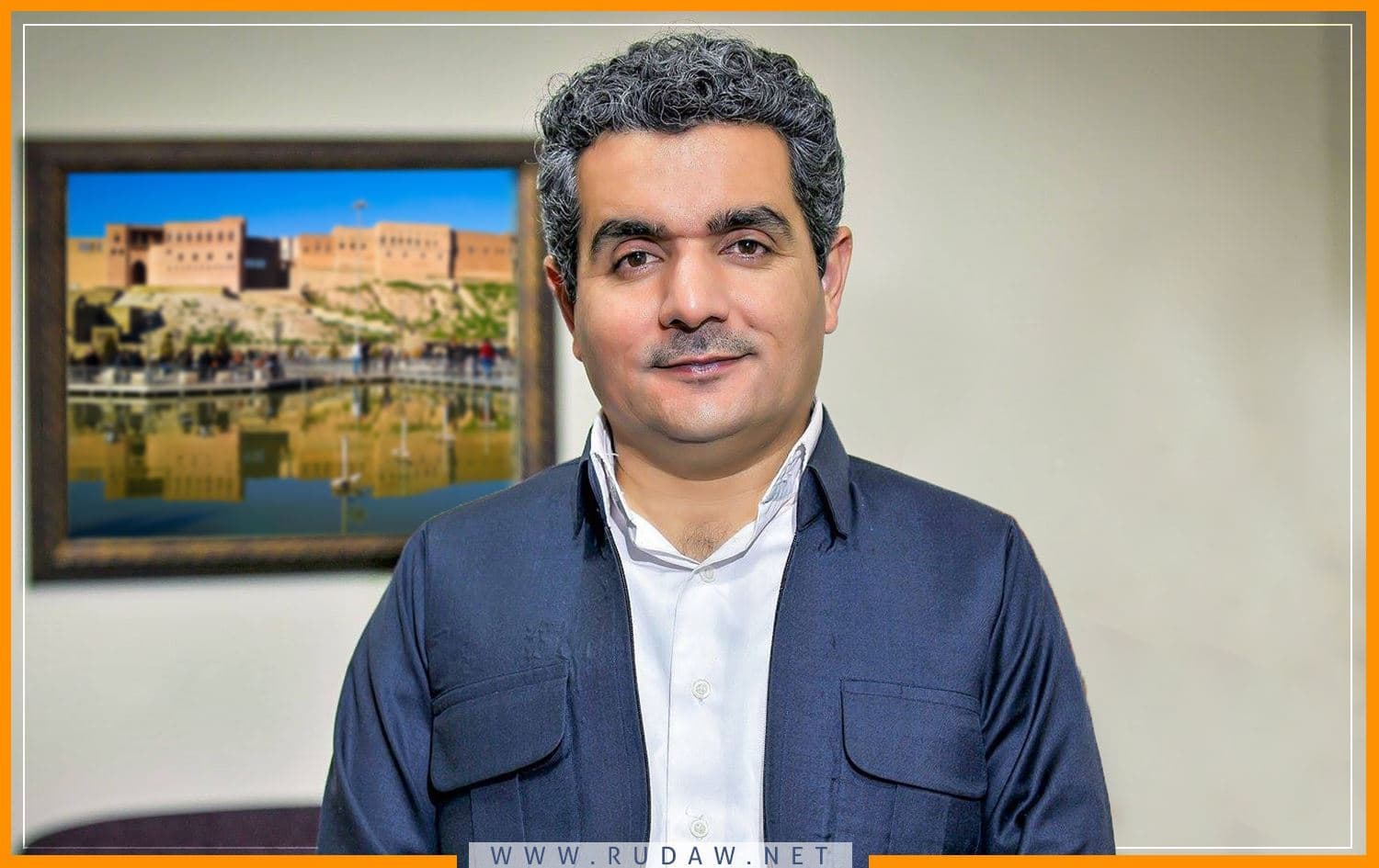 فرسەت سۆفی پارێزگاری نوێی هەولێر، وێنە؛ محەممەد ئیسماعیل