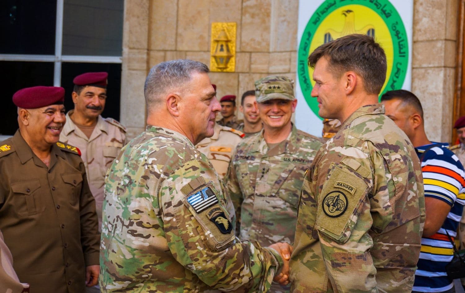 U.S. Army Chief of Staff Gen. Mark Milley visiting the Baghdad Operations Center on August 21, 2018. Photo:Twitter