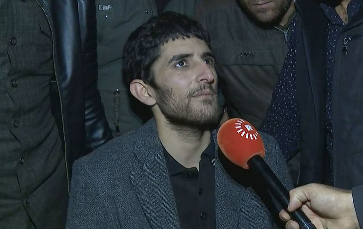 Released abductee, Zana Shukur, speaks to Rudaw on February 17, 2020. Photo: Rudaw TV.