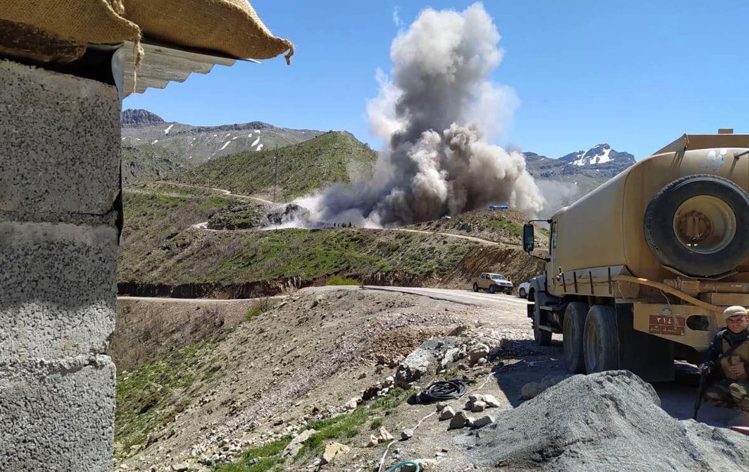 Zine Werte'nin bombalanma anı
