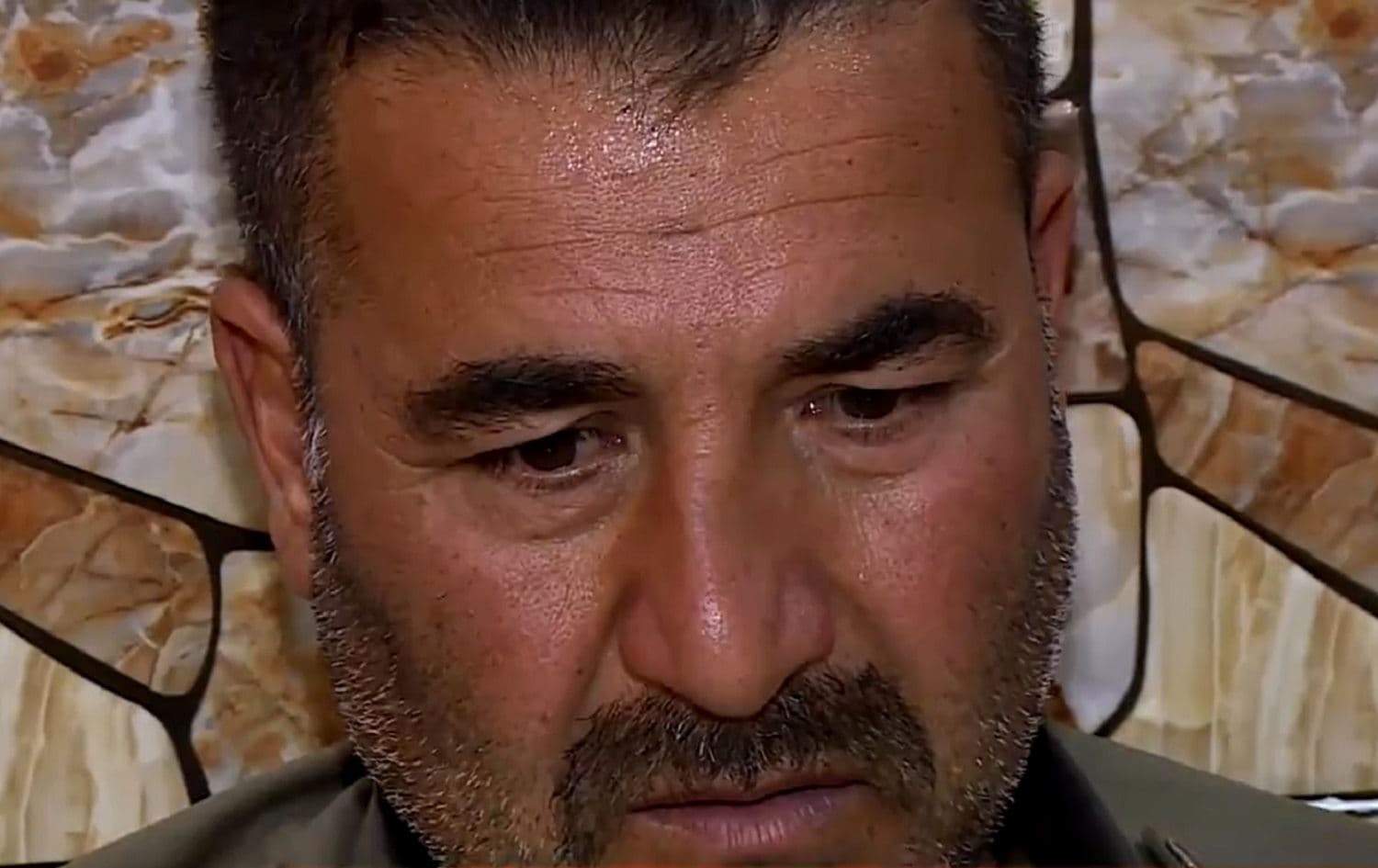 Mofaq Rashid, whose son was kidnapped by unidentified gunmen earlier this week. Photo: Rudaw