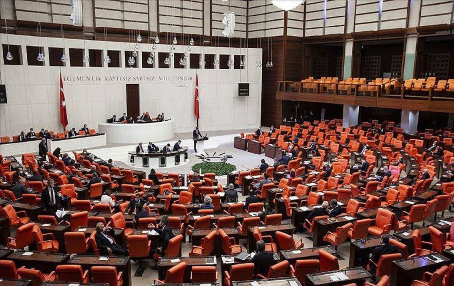 Turkish parliament. Photo: AA
