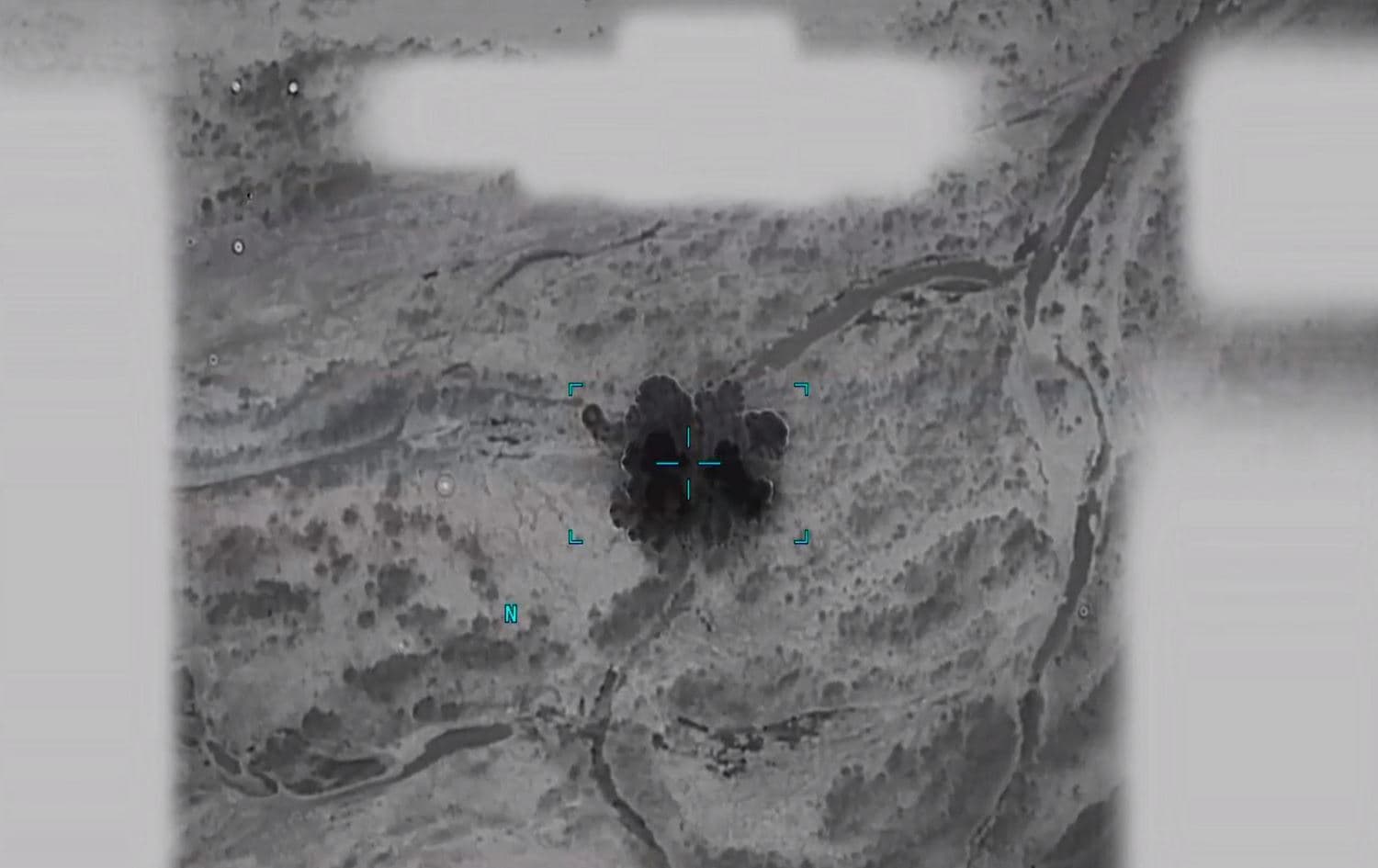 Coalition-led aistrikes hit ISIS positions in Kirkuk province. Photo: US-led coalition