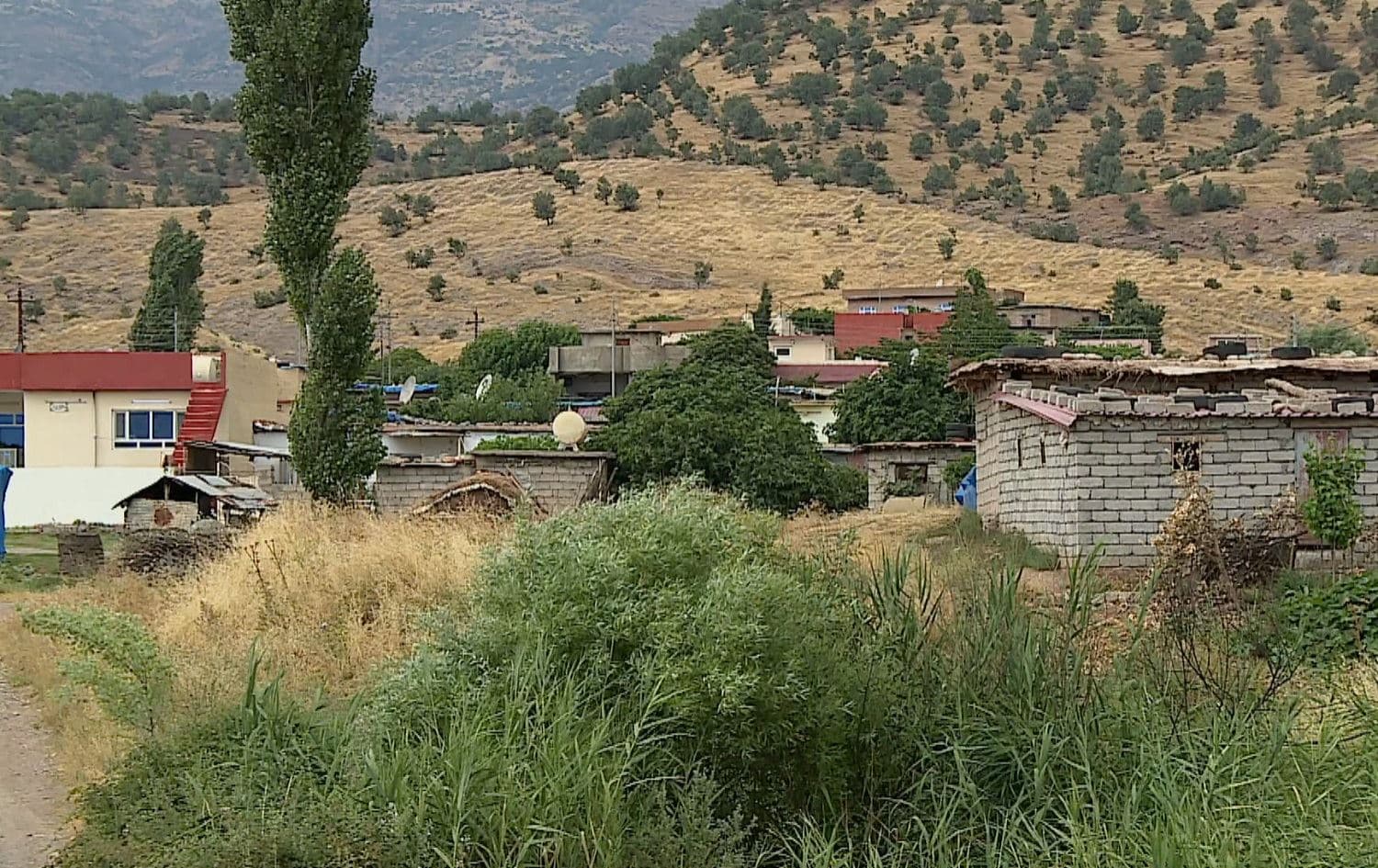 A view of a village in Duhok's Zakho area on July 15, 2020 that has been affected by Turkey's military campaign. Villagers say they cannot go into their fields. File photo: Rudaw