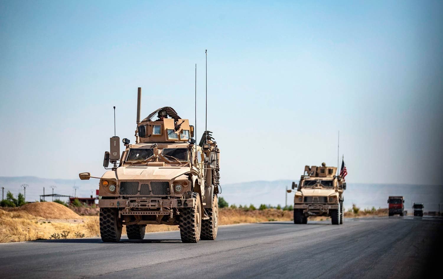 Foto: AFP - Rojava'da ABD askeri konvoyu