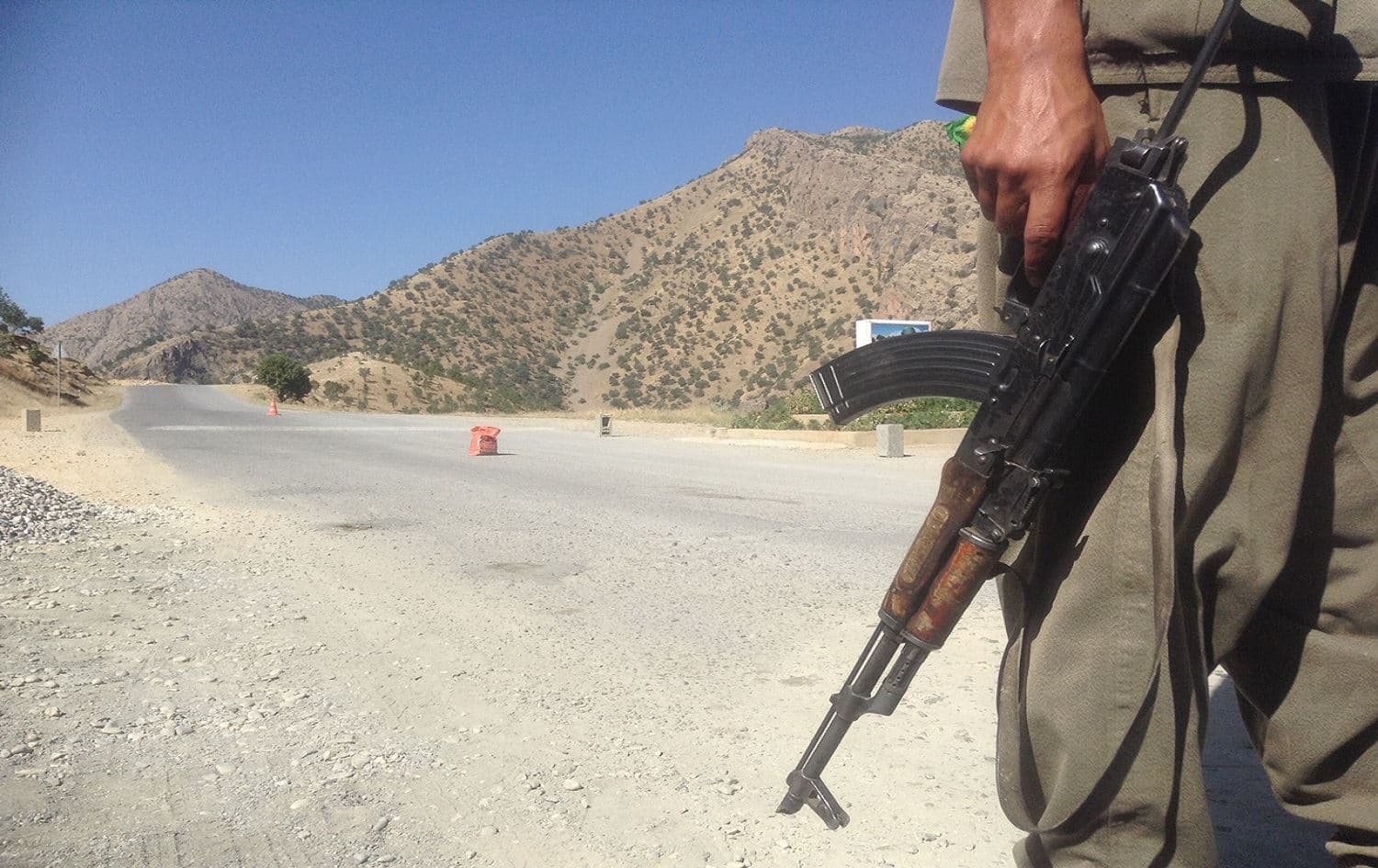 PKK fighter in Qandil mountains, June 2013. Photo: Fazel Hawramy / Rudaw