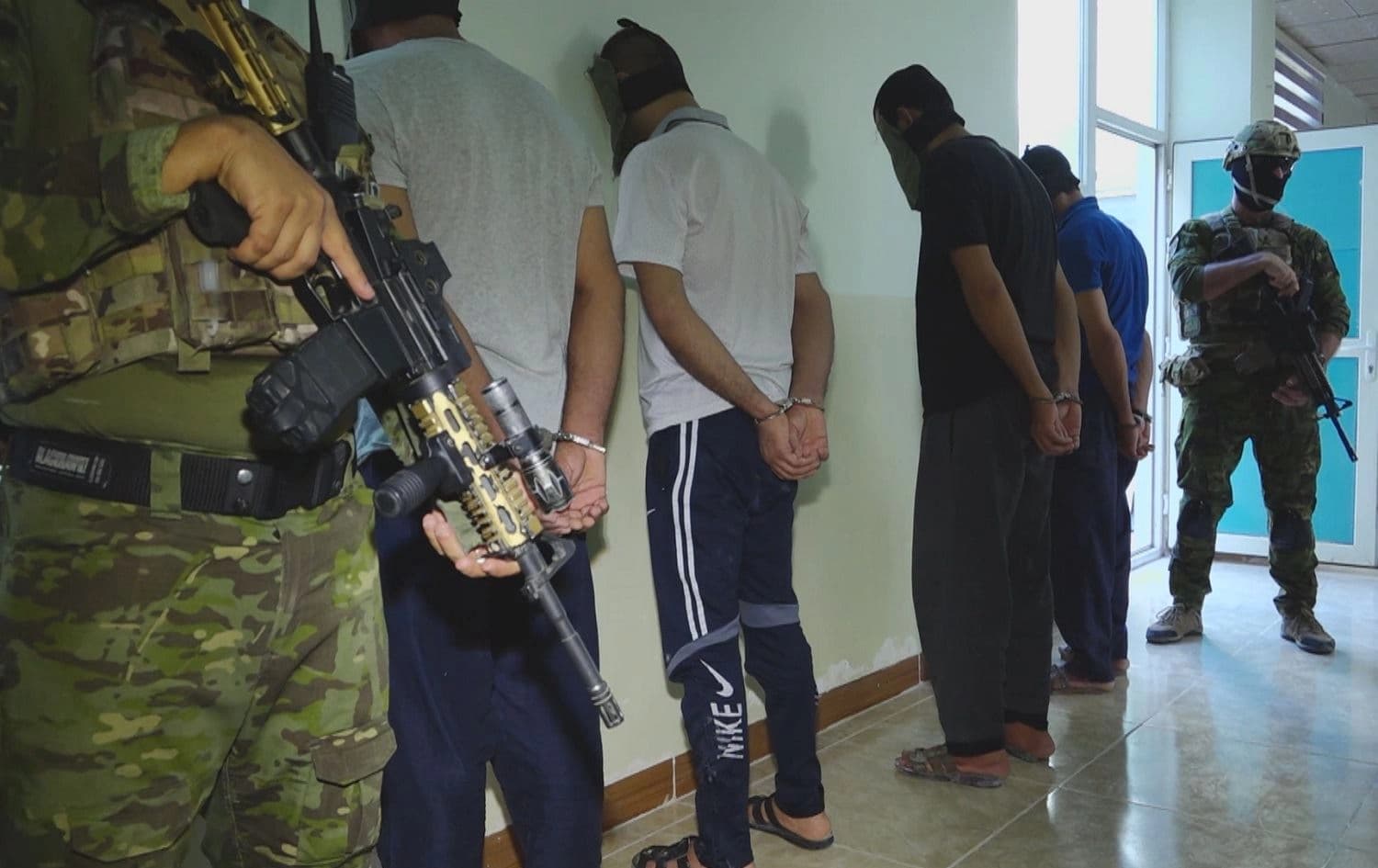 Garmiyan Asayesh (security forces) announced on Sunday they arrested four suspected Islamic State (ISIS) members in July. Photo: handout/Garmiyan Asayesh
