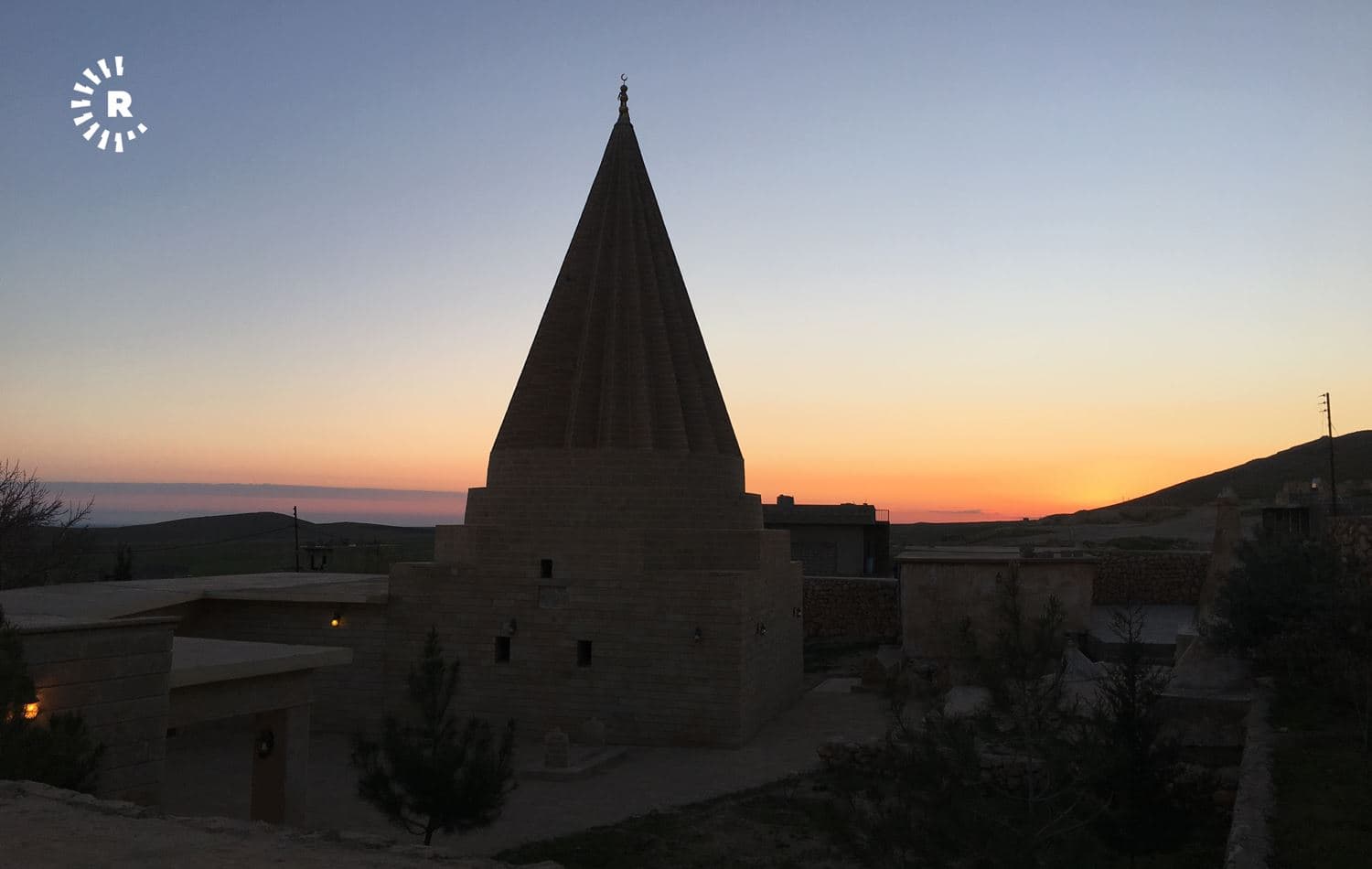 Sharaf al-Din shrine, north of Mount Shingal. March 17, 2018. Photo by Fazel Hawramy/ Rudaw.