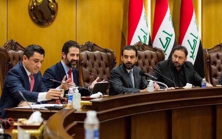 کۆبوونەوەی شاندی حکومەتی هەرێمی کوردستان و سەرۆکی پەرلەمانی عێراق