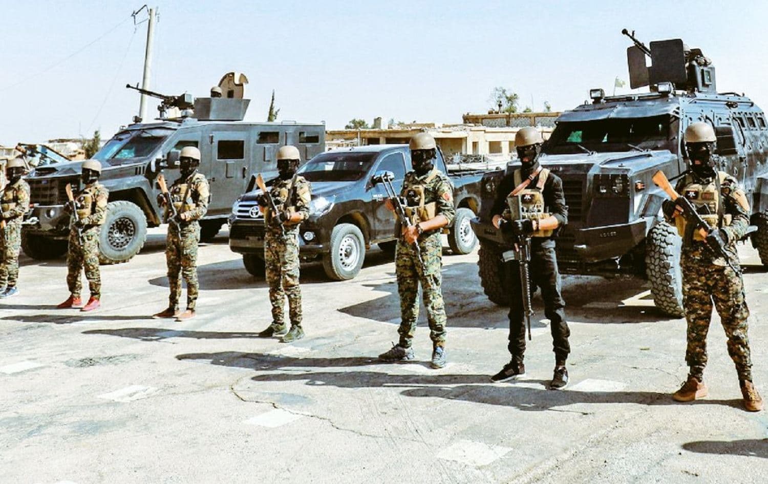 The Syrian Democratic Forces (SDF) on February 4, 2021 launched a new operation against the Islamic State group (ISIS) after two women were killed by the group last month. File photo: SDF/handout