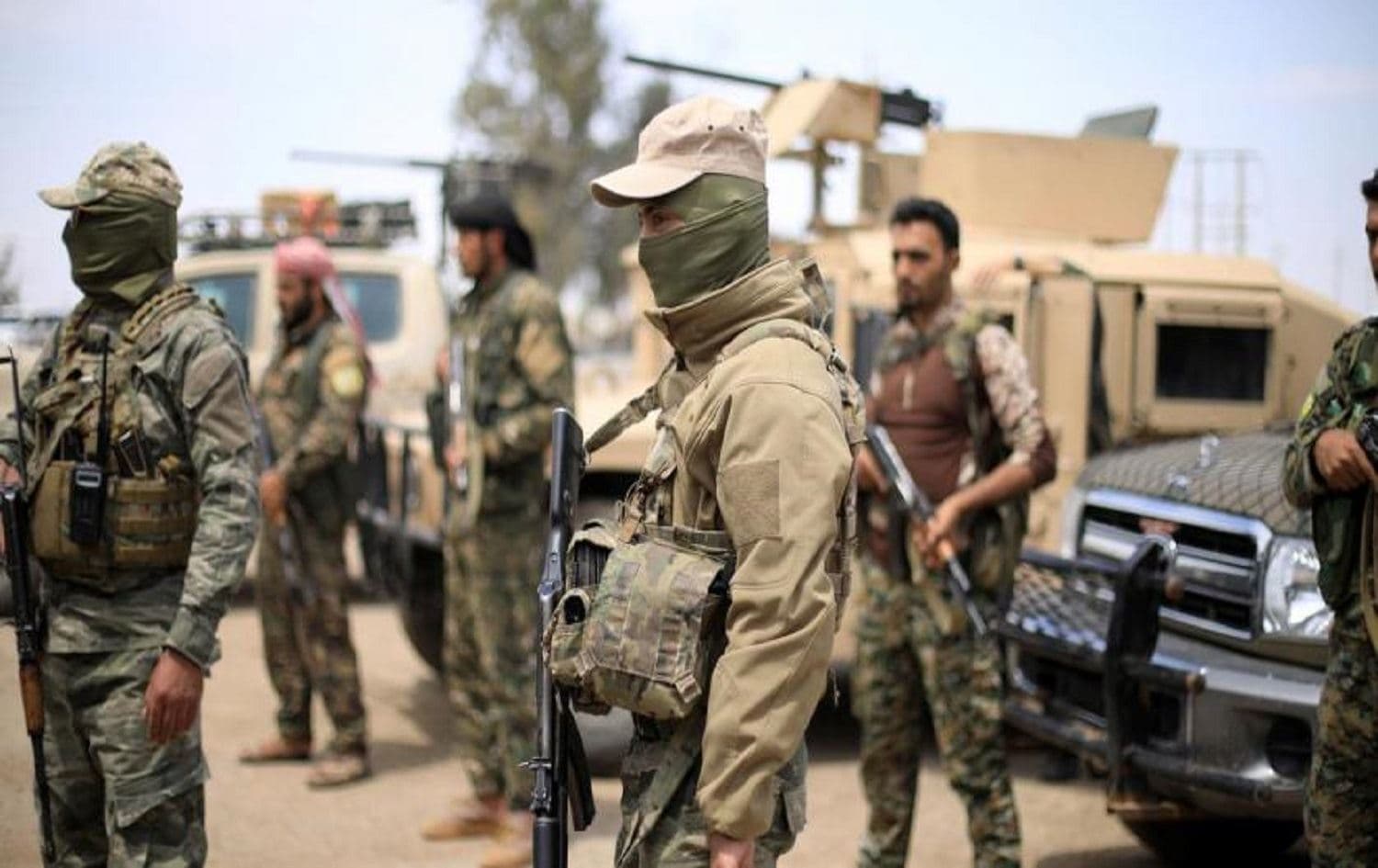 A member of the SDF. File photo: SDF Coordination and Military Ops Center/Twitter
