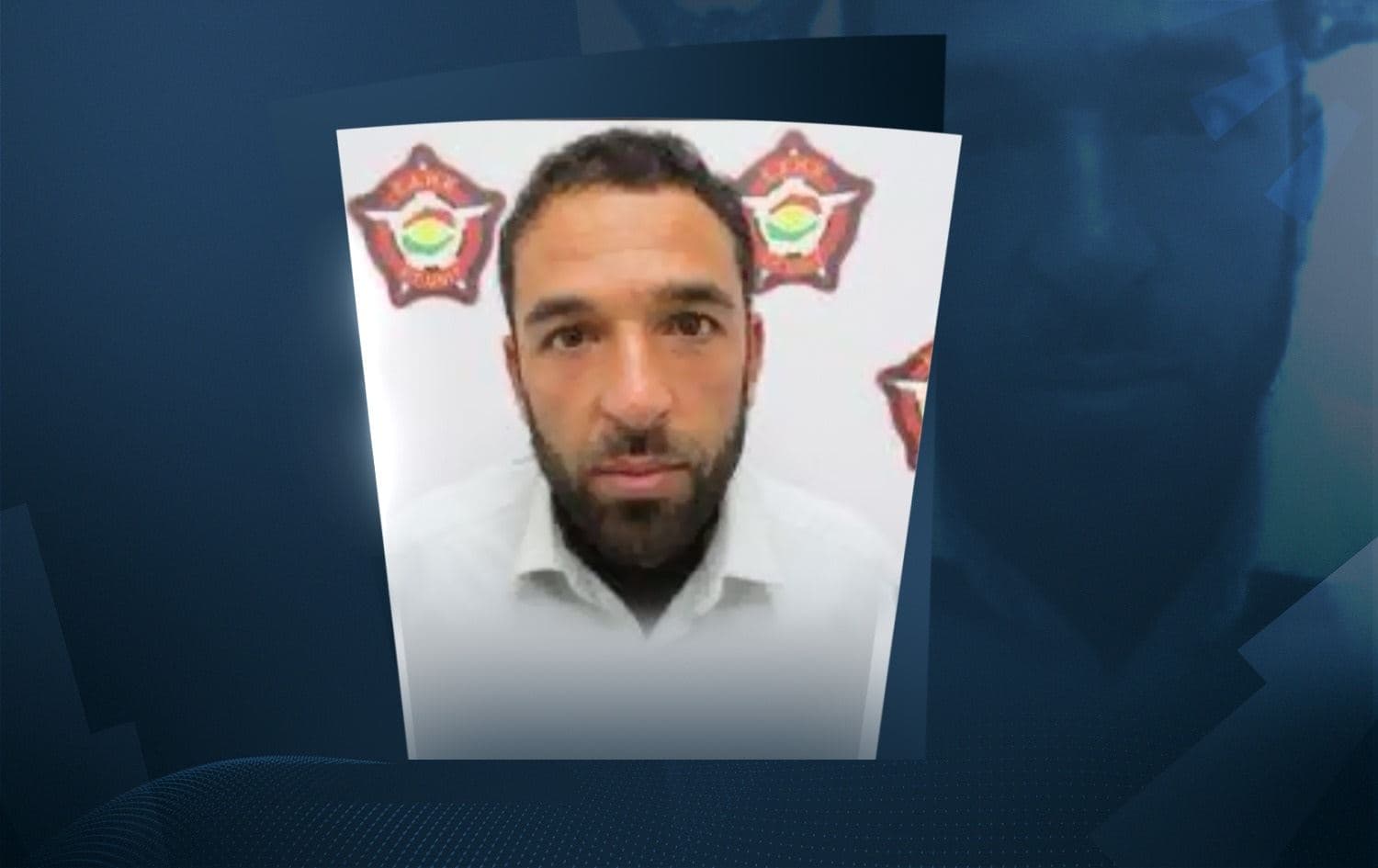 ISIS suspect Bashar Mustafa Hafez Adwan al-Awaisi. Photo: KRSC General Counter Terror Directorate