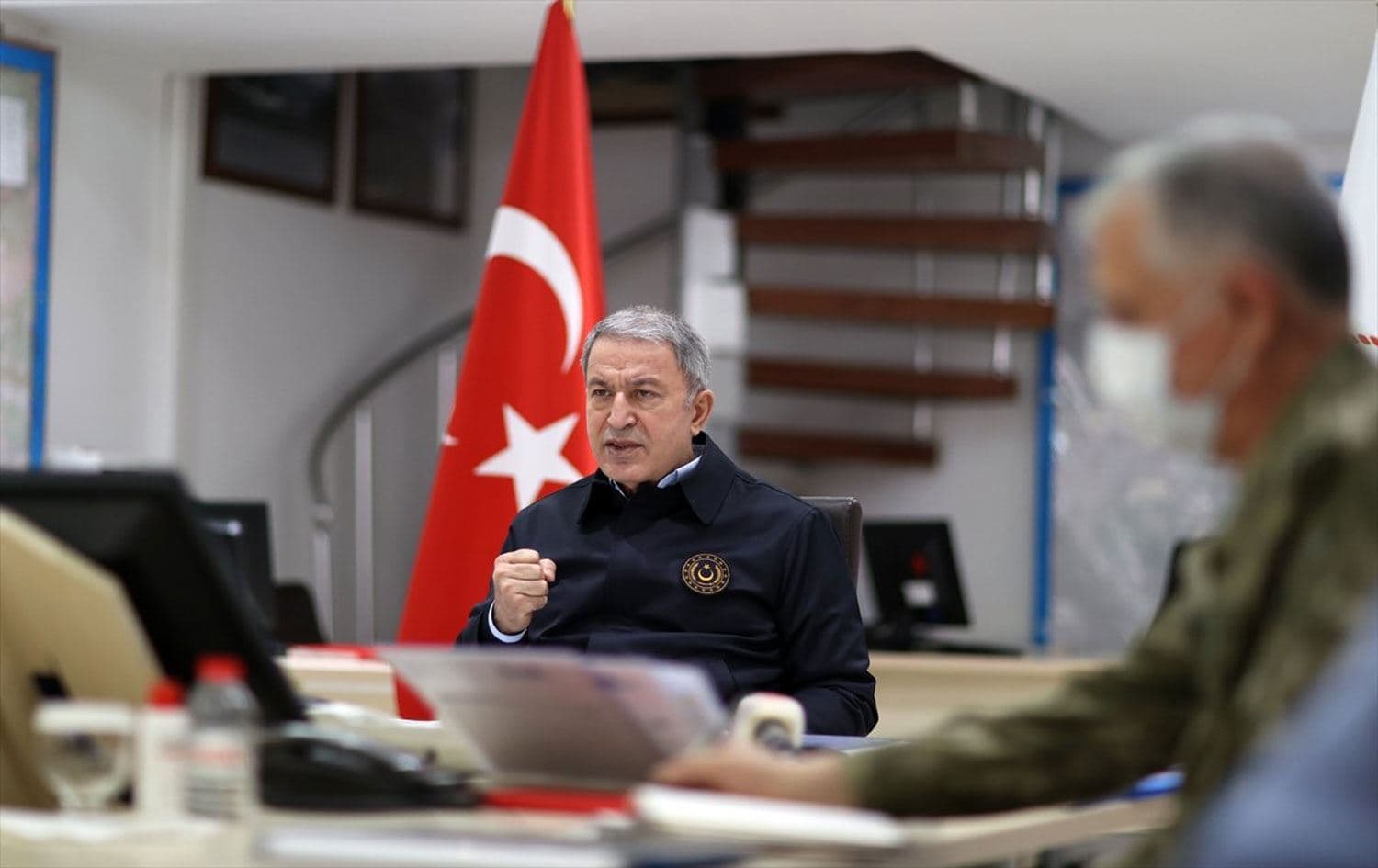 Wezîrê Berevaniyê yê Tirkiyê Hulusî Akar serdana Şirnexê kir