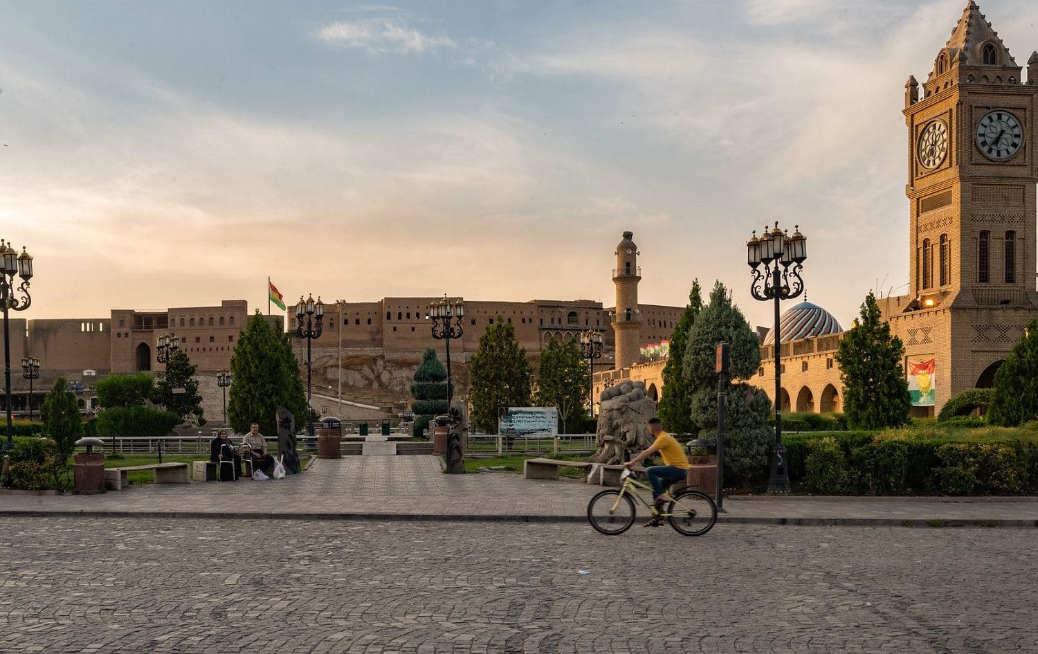 Erbil citadel pictured during a lockdown in June 2020. Photo: Bilind T.Abdullah/Rudaw