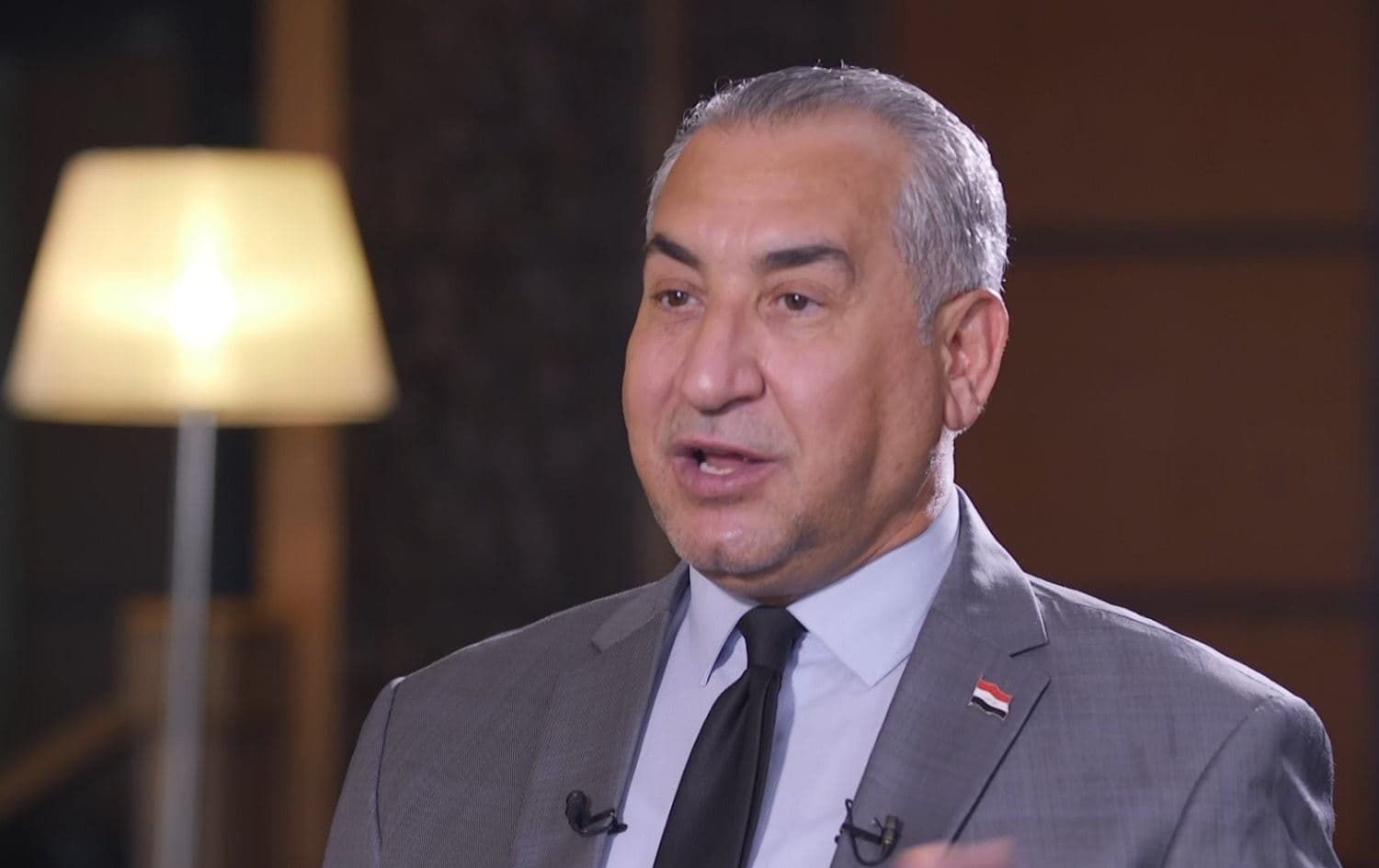 Jassim al-Falahi, undersecretary at Iraq's Ministry of Environment and Health, speaks to Rudaw on June 2, 2021. Photo: Rudaw