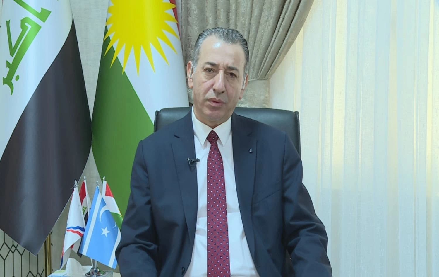 Aydin Maruf speaking to Rudaw on August 4, 2021. Photo: Rudaw