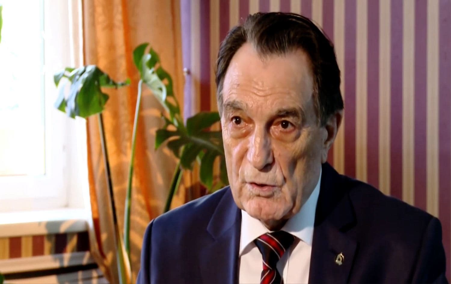 Nadir Nadirov speaks to Rudaw in a 2013 documentary. Photo: screenshot