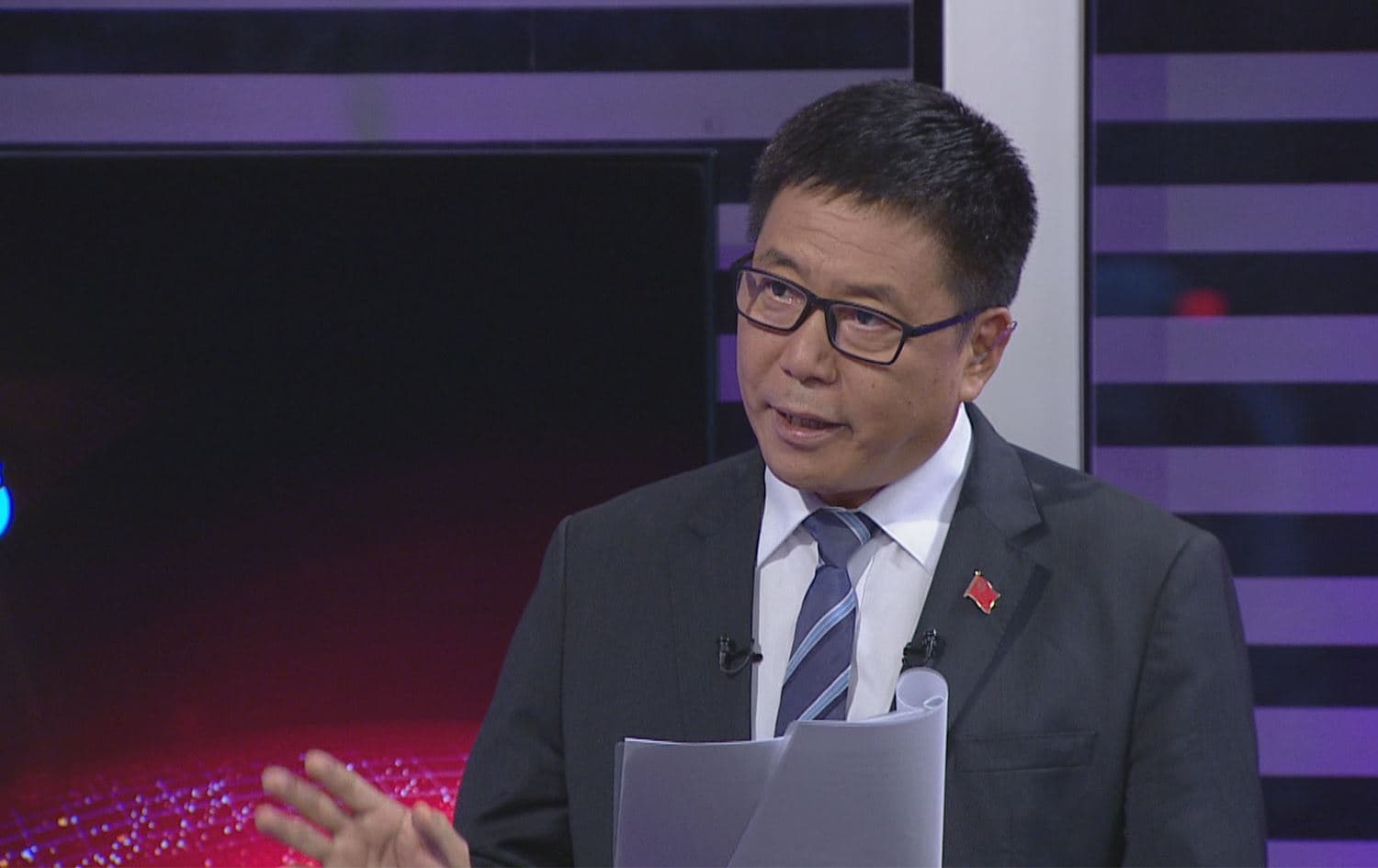 China’s Commercial Consul in Erbil, Li Qingsheng on August 31, 2021. Photo: Rudaw