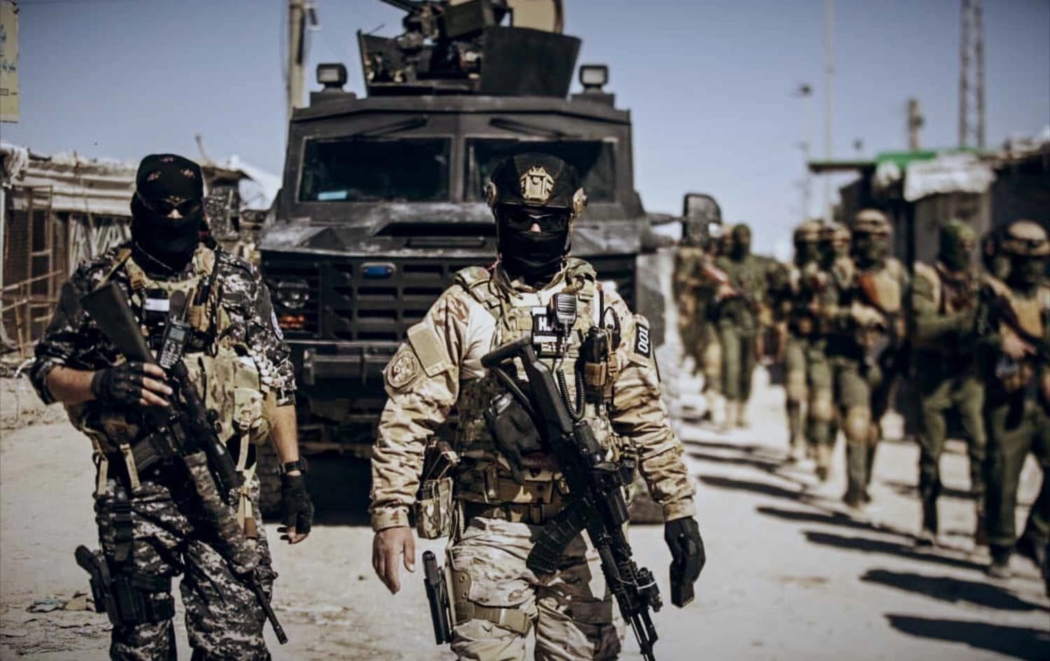 Asayish special forces have launched a major operation in Syria's Deir Ezzor on Monday, October 18, 2021. Photo: SDF Coordination & Military Ops Center Twitter