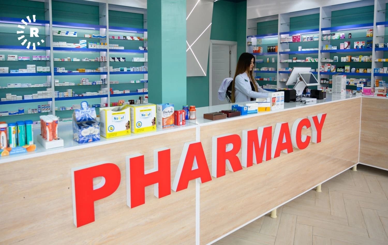 A pharmacy in Erbil, Kurdistan Region. March 16, 2020. Photo: Biling T. Abduallah / Rudaw