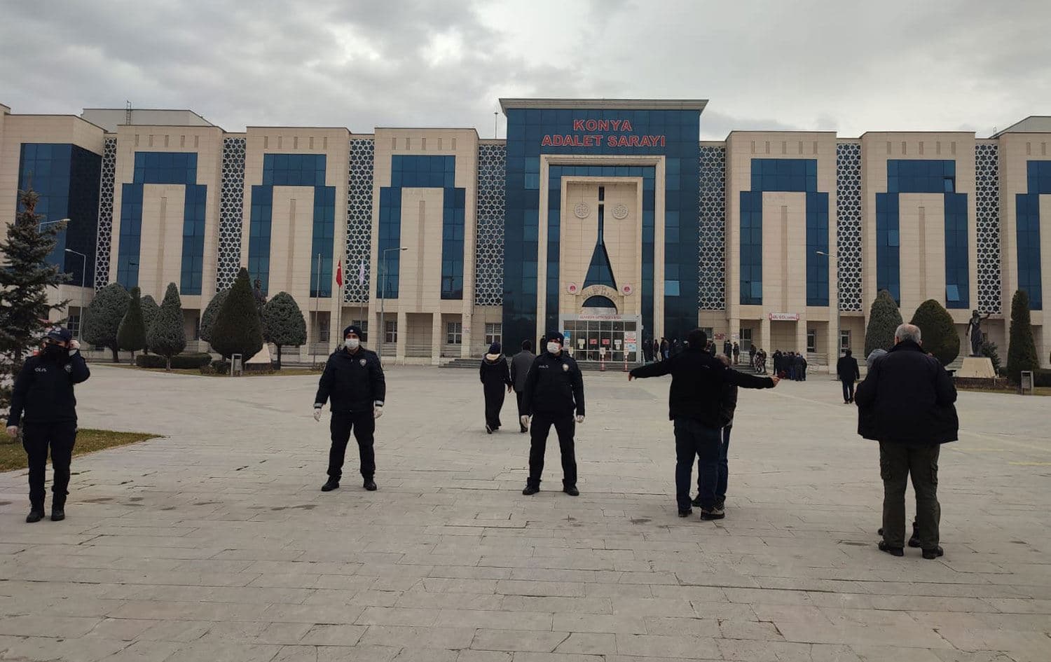 Duruşma Konya'daki Adliye Konferans Salonu'nda görüldü. AA