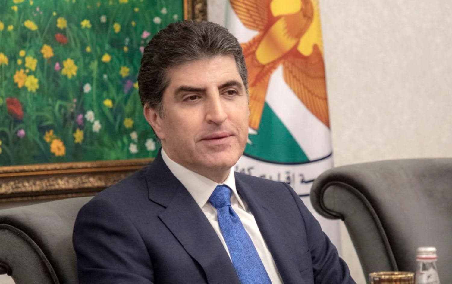 File photo of Kurdistan Region President Nechirvan Barzani, handed out by his office