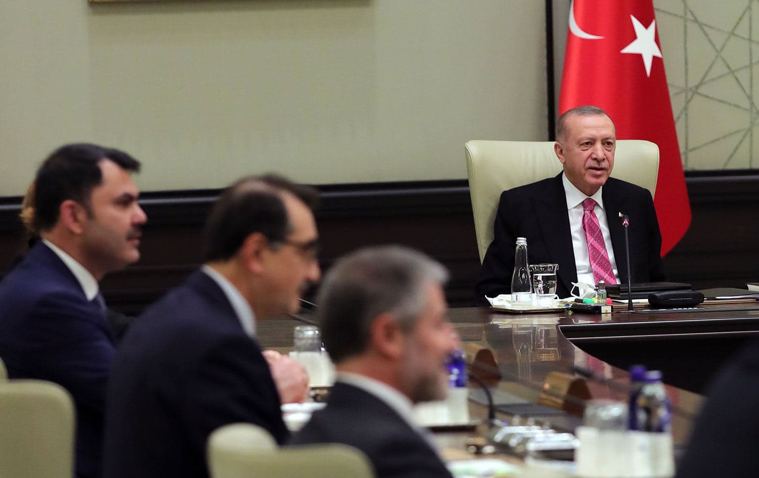 Türkiye Cumhurbaşkanı Erdoğan kabine toplantısına başkanlık etti.