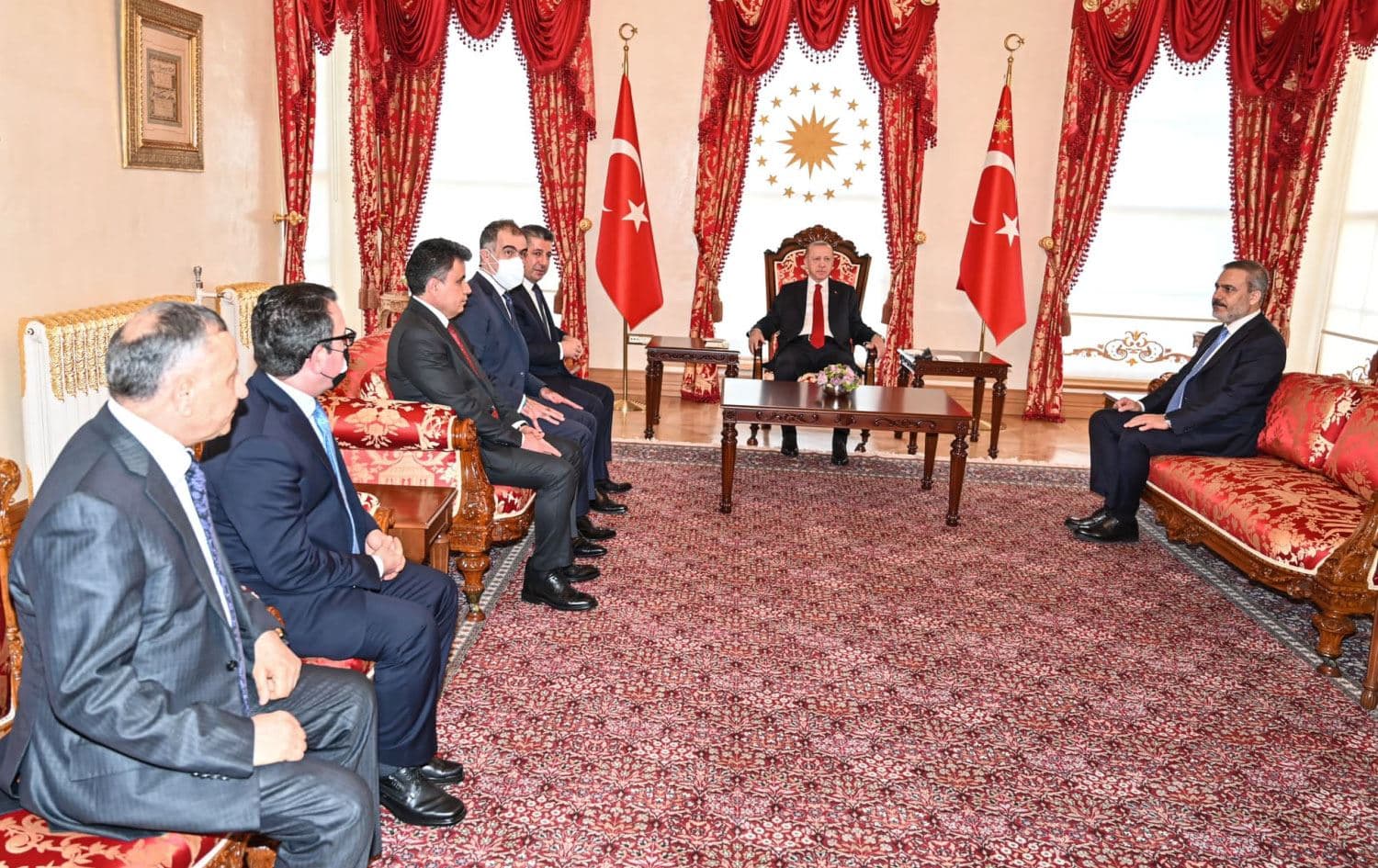 Barzani-Erdoğan görüşmesinden