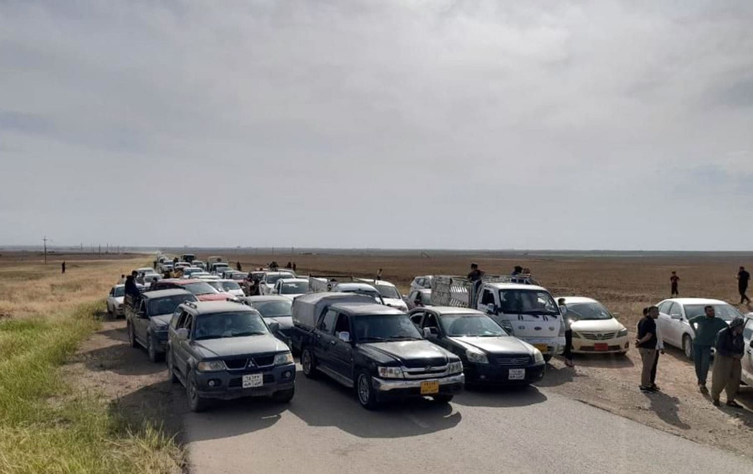 Residents of Shingal flee to Duhok on May 2, 2022. Photo: Submitted