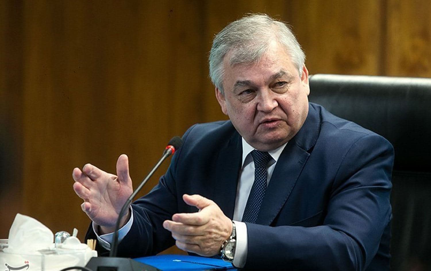 Rusya'nın Suriye Büyükelçisi Alexsander Lavrentyev,