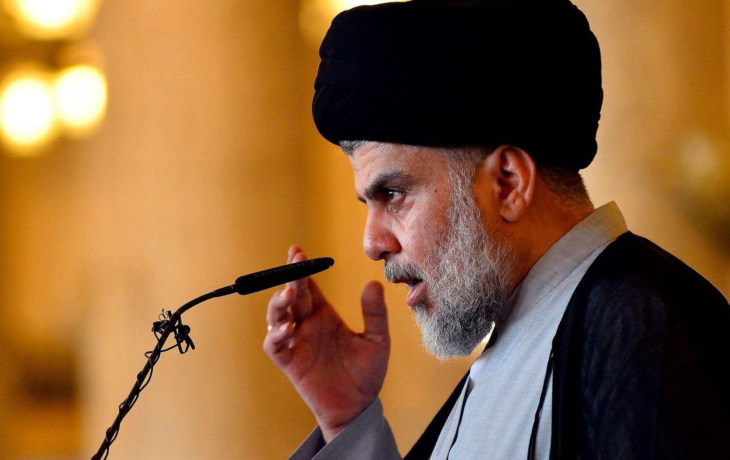 Muqtada al-Sadr. Photo: Haidar Hamdani/AFP