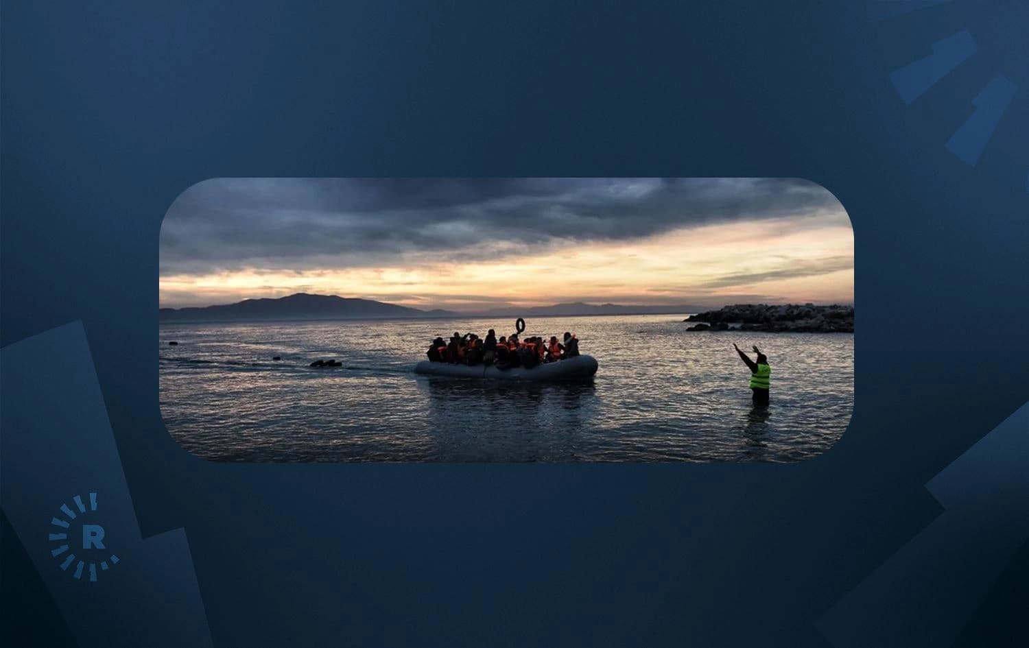 Migrants on a boat. File photo: AFP