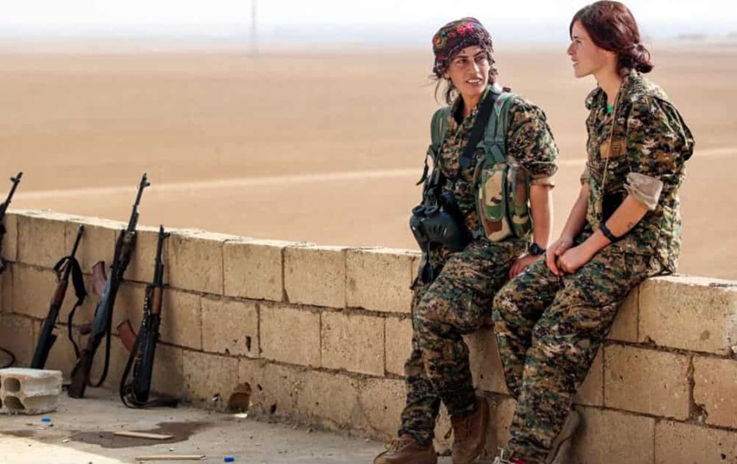 Fighters of the Kurdish Women's Protection Units (YPJ). Photo: AFP