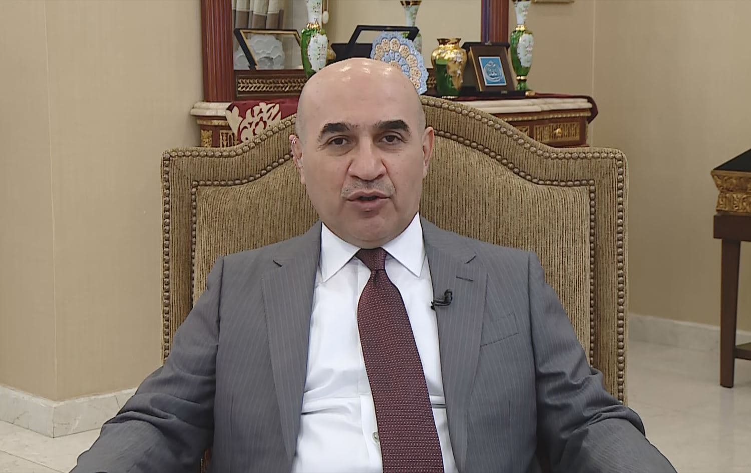 Bangin Rekani, a member of the KDP’s negotiating team in Baghdad, speaking to Rudaw’s Sangar Abdulrahman on September 19, 2022. Photo: Rudaw