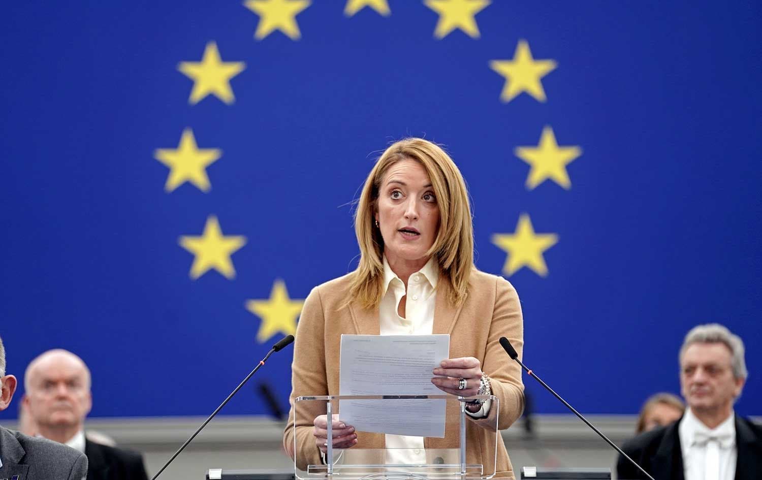 Avrupa Parlamentosu Başkanı Roberta Metsola