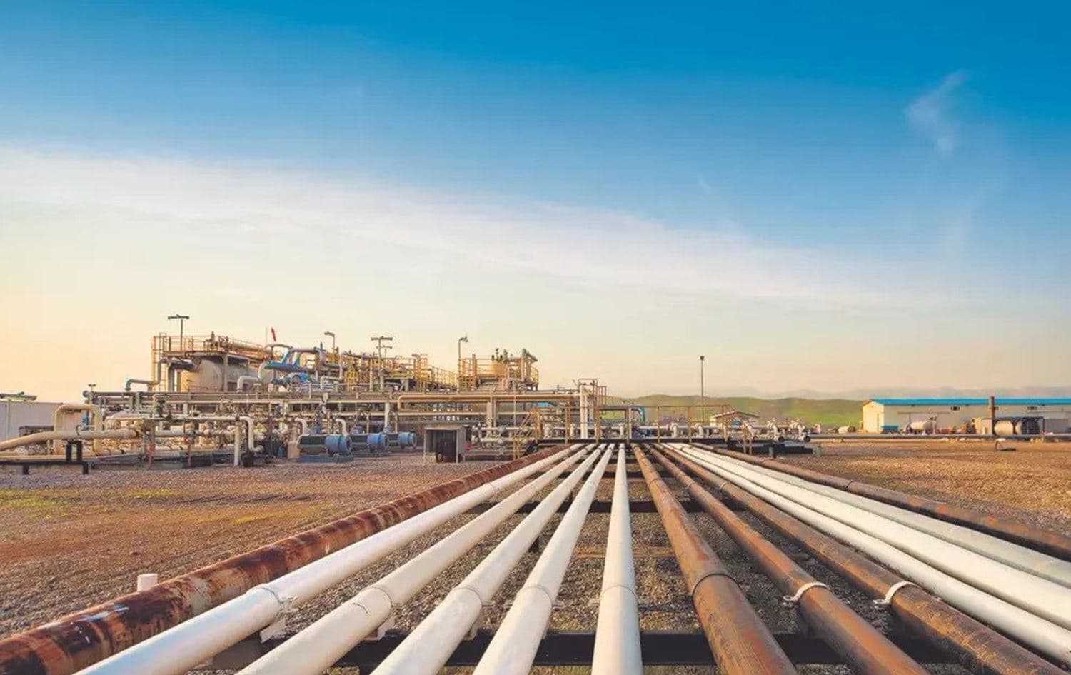 The Tawke oil field in Duhok province, Kurdistan Region, operated by DNO Iraq. Photo: DNO