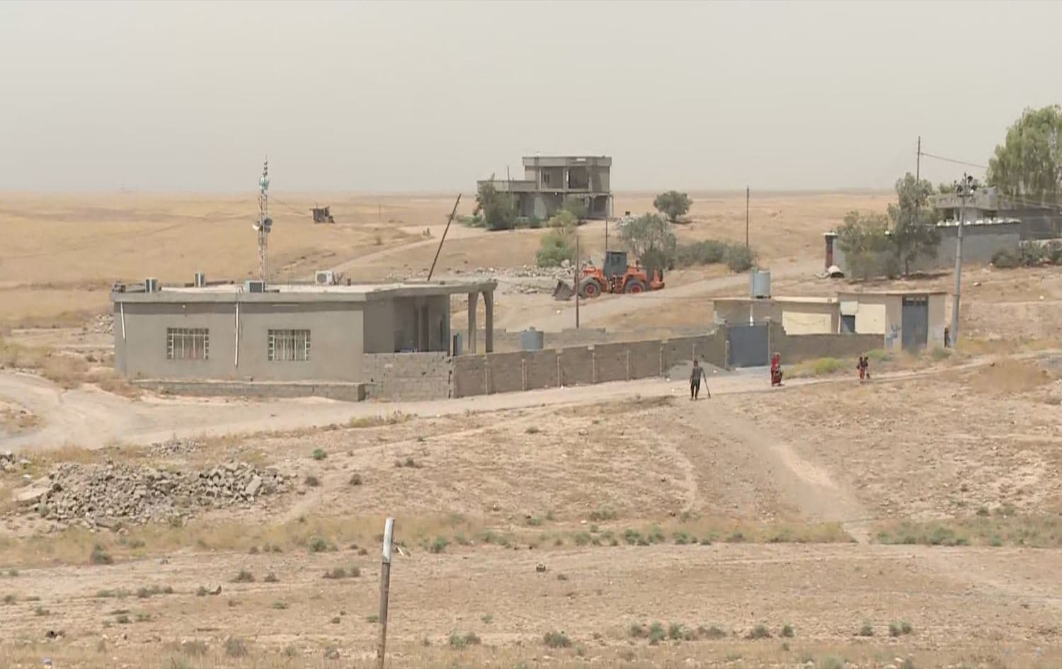 The village of Kodila in Makhmour where the exhumation process is set to take place on June 18, 2023. Photo: Rudaw