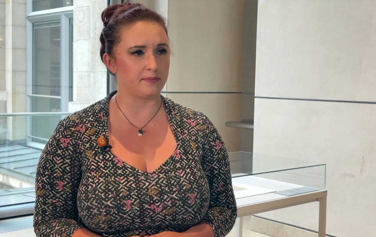 Agnieszka Brugger, member of the German parliament speaking to Rudaw on June 24, 2023. Photo: Rudaw