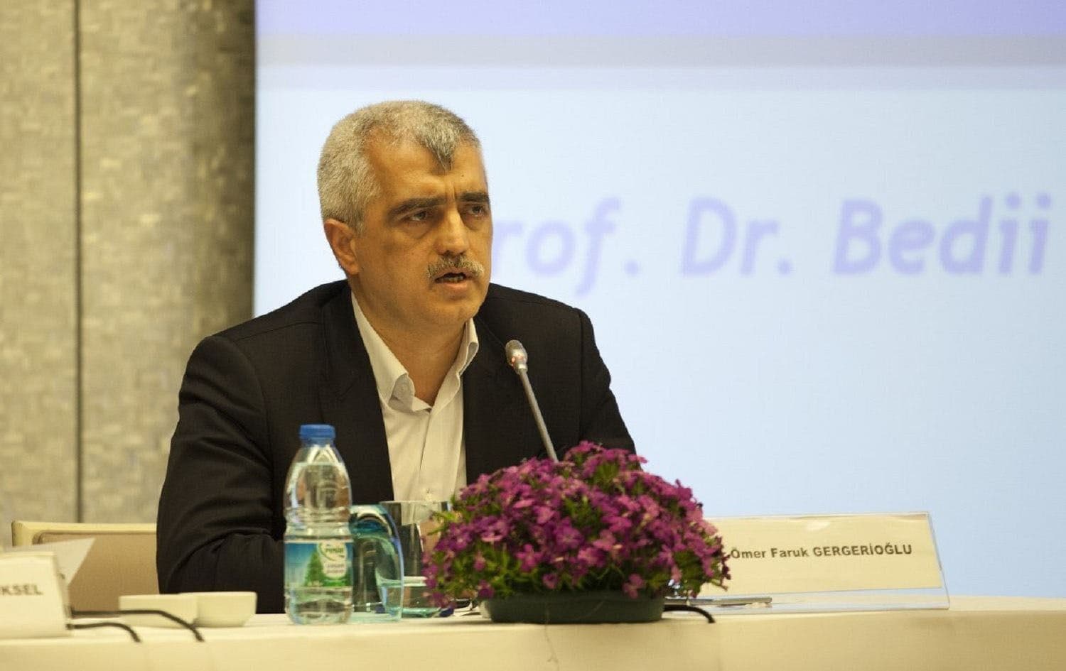 Omer Faruk Gergerlioglu, lawmaker of the Green Left Party in the Turkish parliament. Photo: Gergerlioglu's facebook