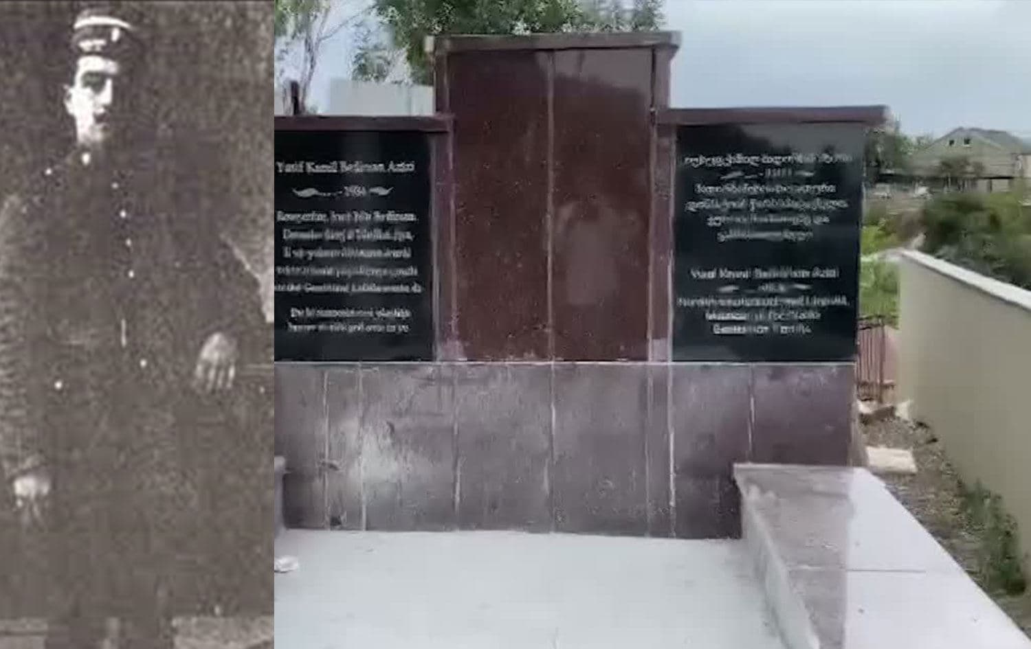 Yusif Kamil Bedirxan’ın anıt mezarı