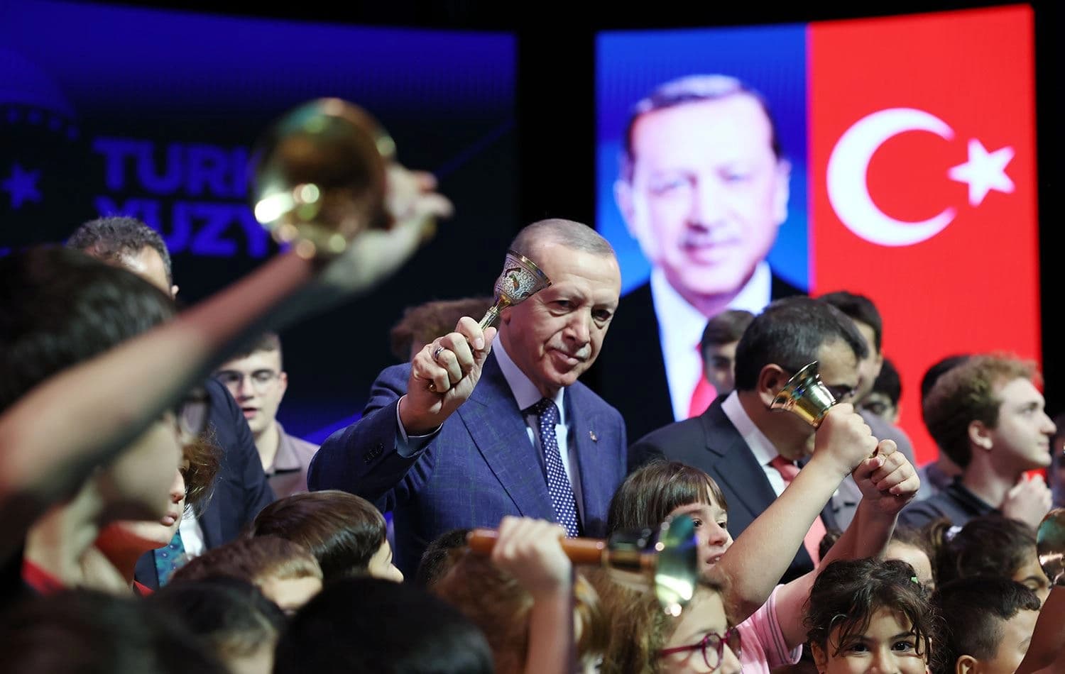 Türkiye Cumhurbaşkanı Recep Tayyip Erdoğan, 2023-2024 Eğitim Öğretim Yılı Açılış Töreni'ne katıldı.