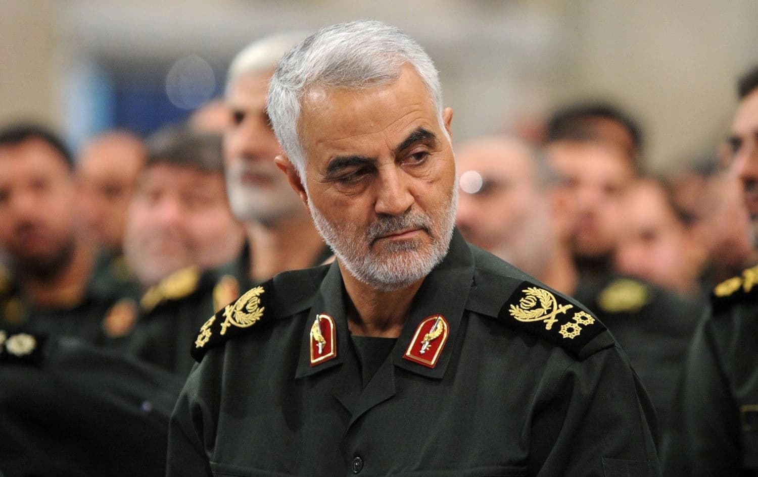 قاسم سولەیمانی، فەرماندەی پێشووی فەیلەقی قودسی سوپای پاسداران.