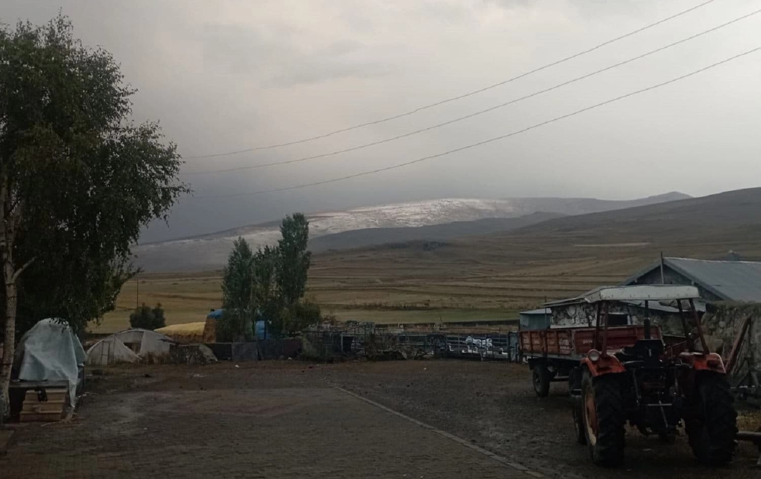 Berfa ewil a salê li Çiyayê Qisirê bariya / Wêne: AA
