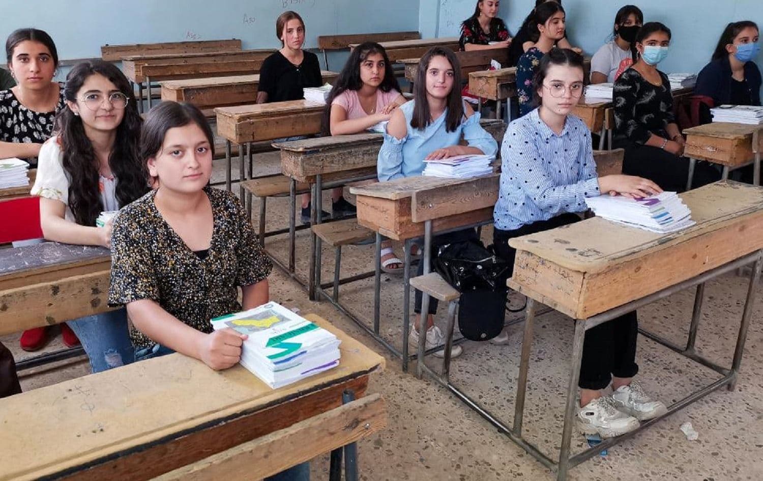 Ji ber êrişên Tirkiyeyê xwendekar nikarin herin dibistanan / Wêne: Arşîv - Arta.FM