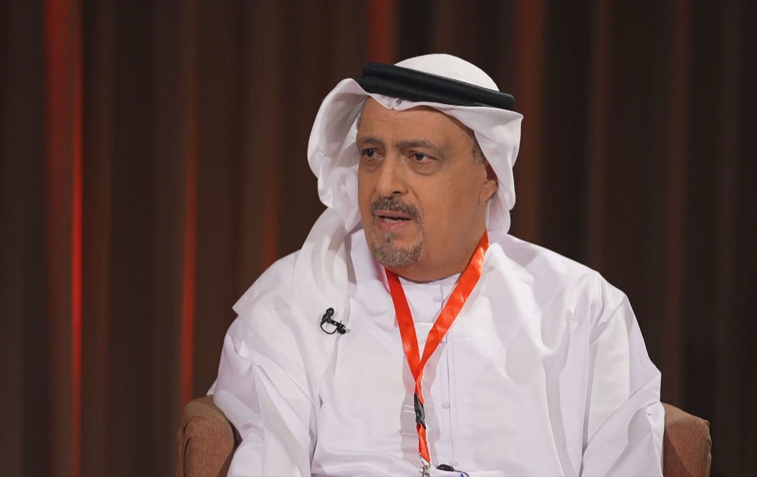 Abdullah al-Qadi, executive director of Crescent Petroleum, speaking to Rudaw on October 10, 2023. Photo: Rudaw